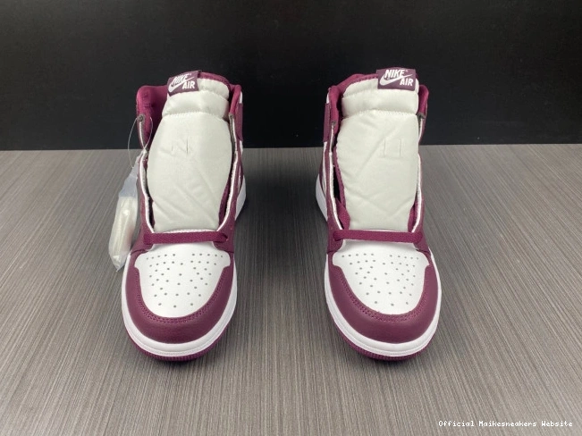 Official Maikesneakers 555088-611 Bordeaux OG 1 Jordan High Air 0817
